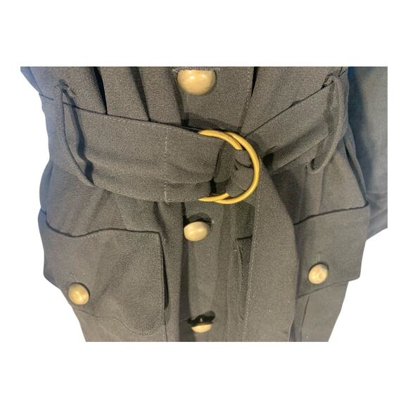 Vintage Rena Rowan for Saville Black Dress 6 - Picture 3 of 4